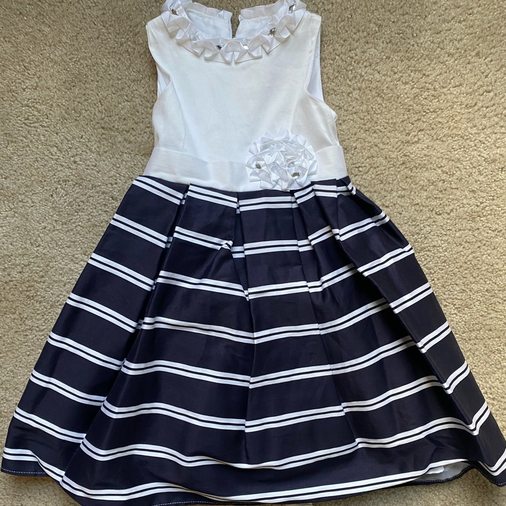 Striped toddler dress
